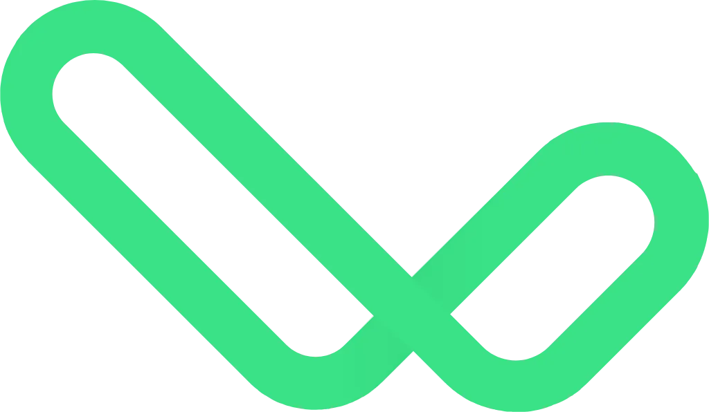 Loopshoren logo joka on saanut inspiraationsa sekä sydämmesta että keuhkoista.